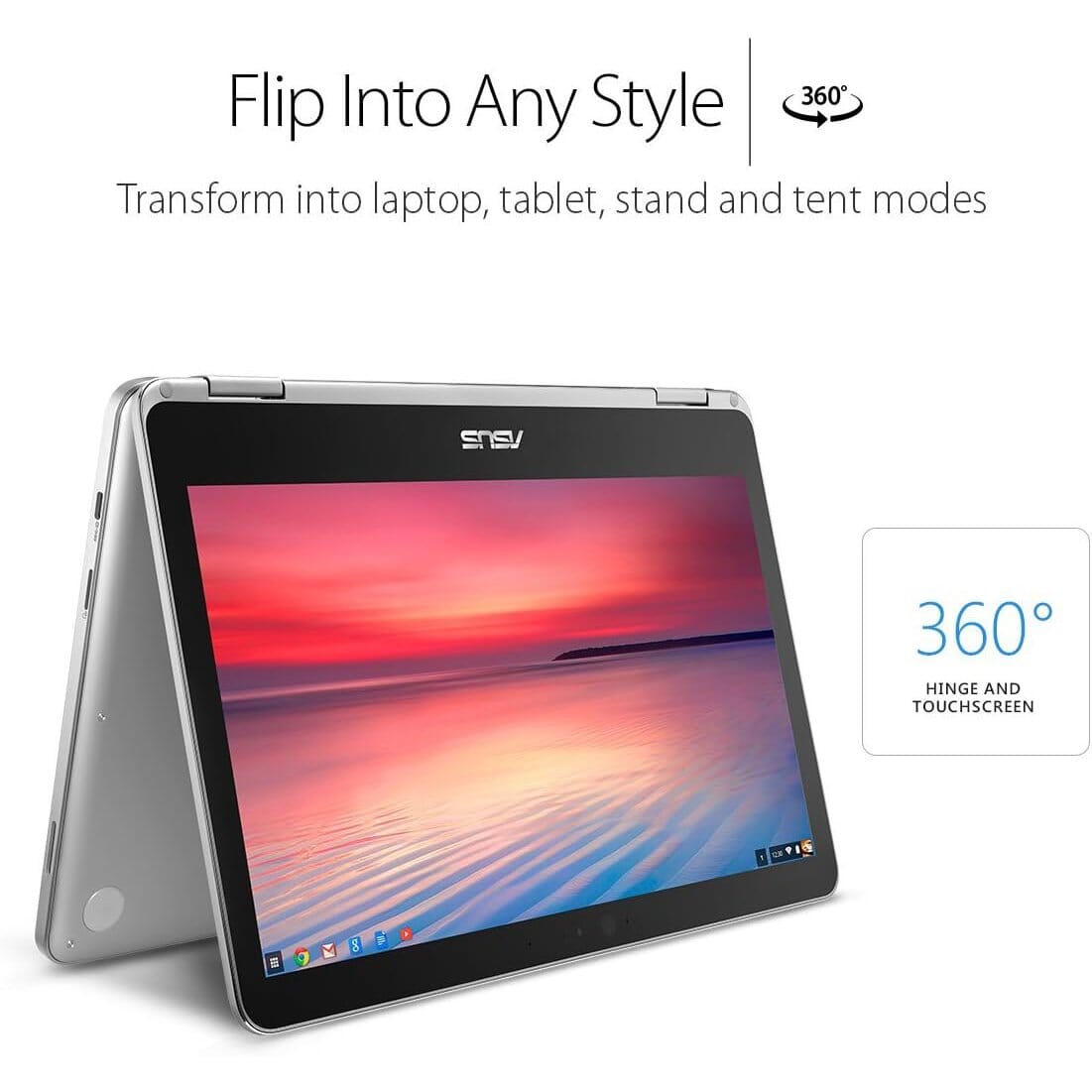 ASUS Chromebook Flip C302CA-DH54 12.5-inch Touchscreen Convertible Chromebook (Refurbished) Sale High Quality