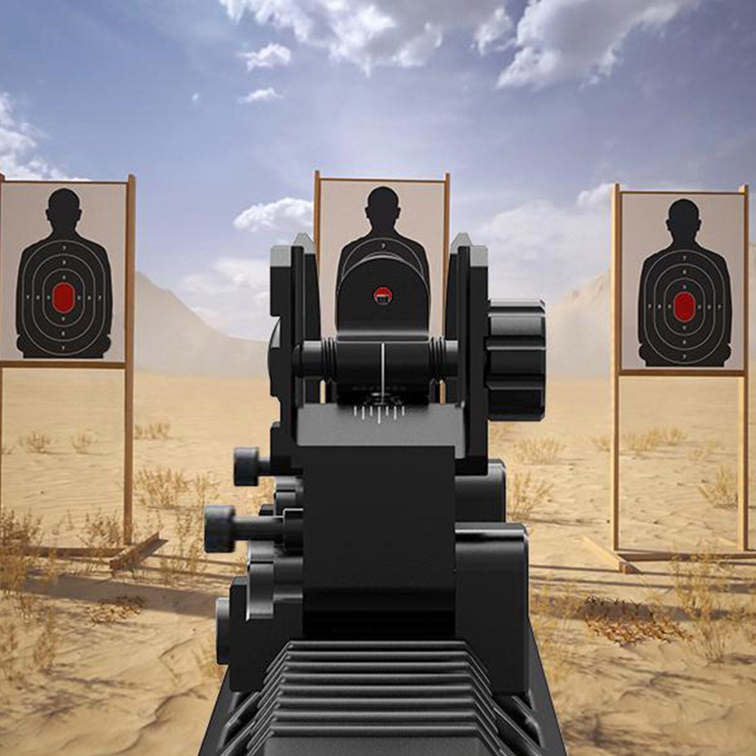 Flip Up Rear Front Aluminum Alloy Tactical Sight Set Buy Cheap Official Site