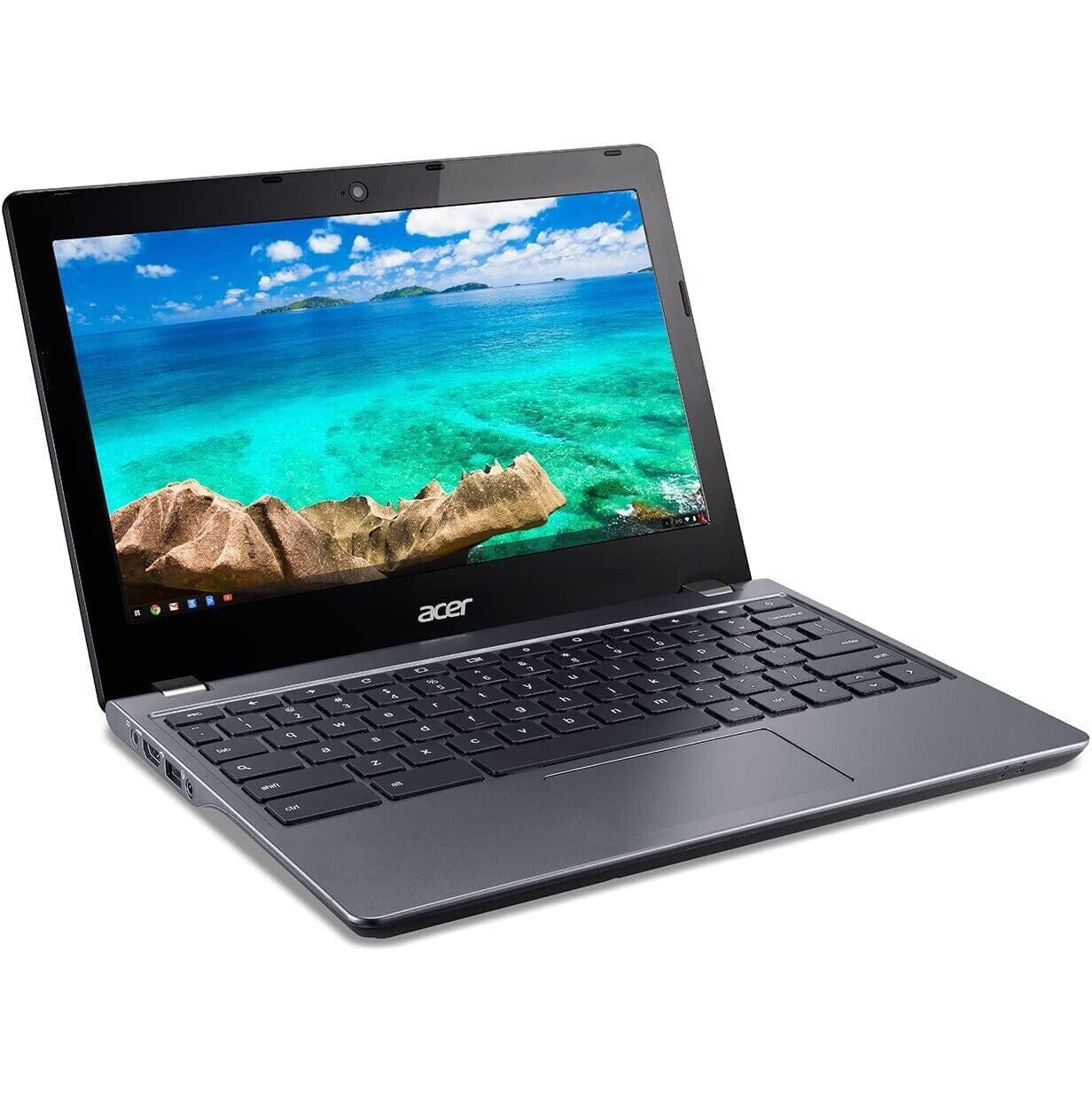 Acer Chromebook 11 C740 11.6 16GB SSD Intel 1.50GHz 4GB RAM (Refurbished) With Credit Card Cheap Pice