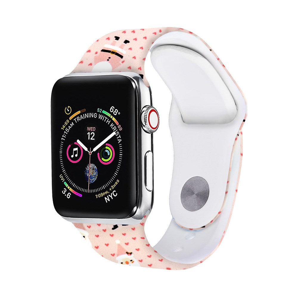 Christmas Silicone Apple Watch Bands Outlet Find Great