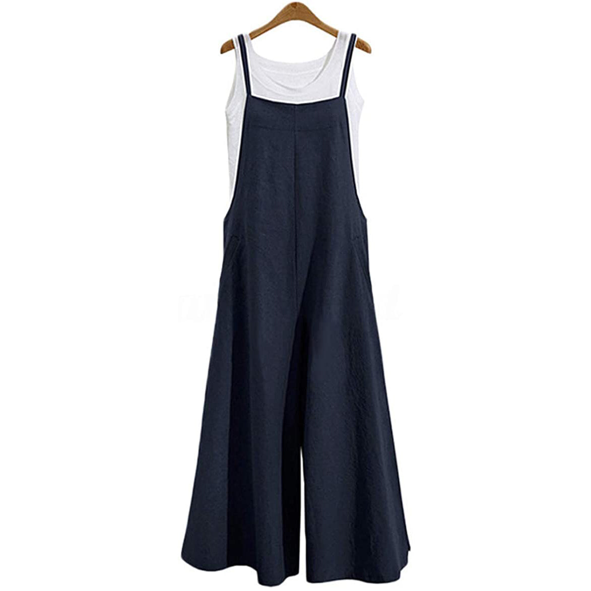 Women's Casual Loose Long Wide Leg Jumpsuits Outlet Cheap Quality