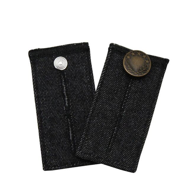 4-Piece: Jeans Elastic Waistband Button Extender Belt Free Shipping Hot Sale