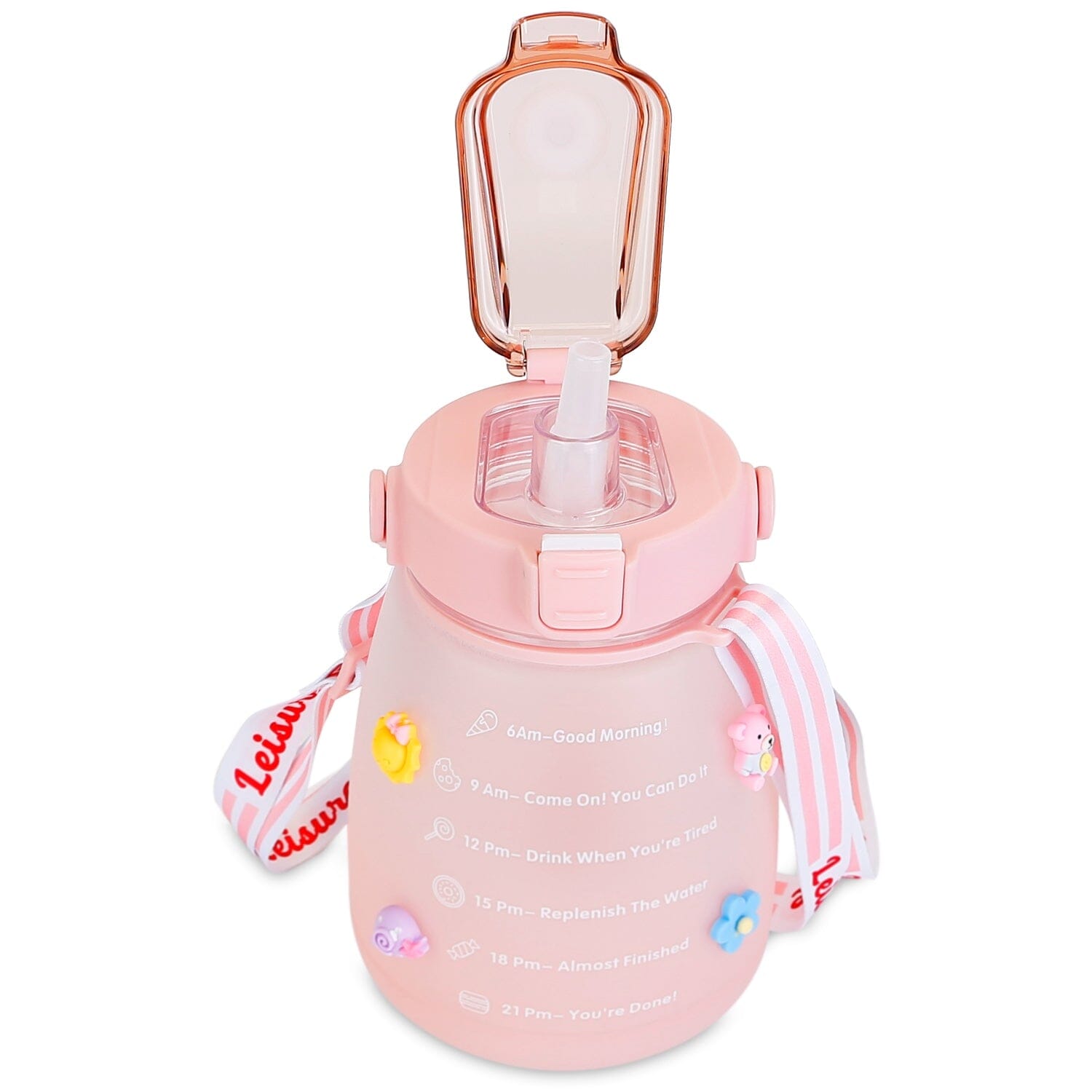 Kawaii Water Bottle with Straw Looking For Online