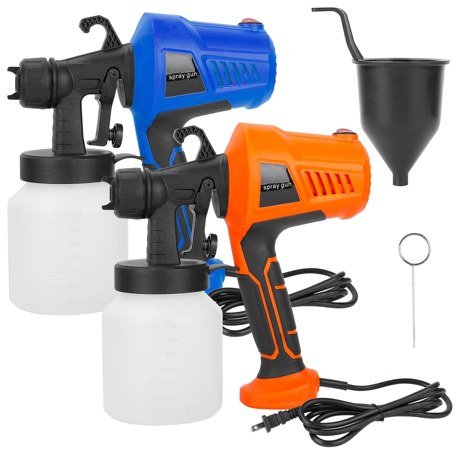 700W Electric Paint Sprayer Handheld with 3 Spray Patterns 800ml Cheap Sale