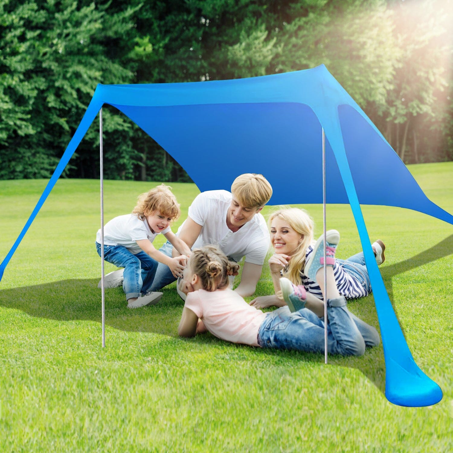 Foldable Beach Canopy Tent Collapsible Shade Visit New Cheap Pice