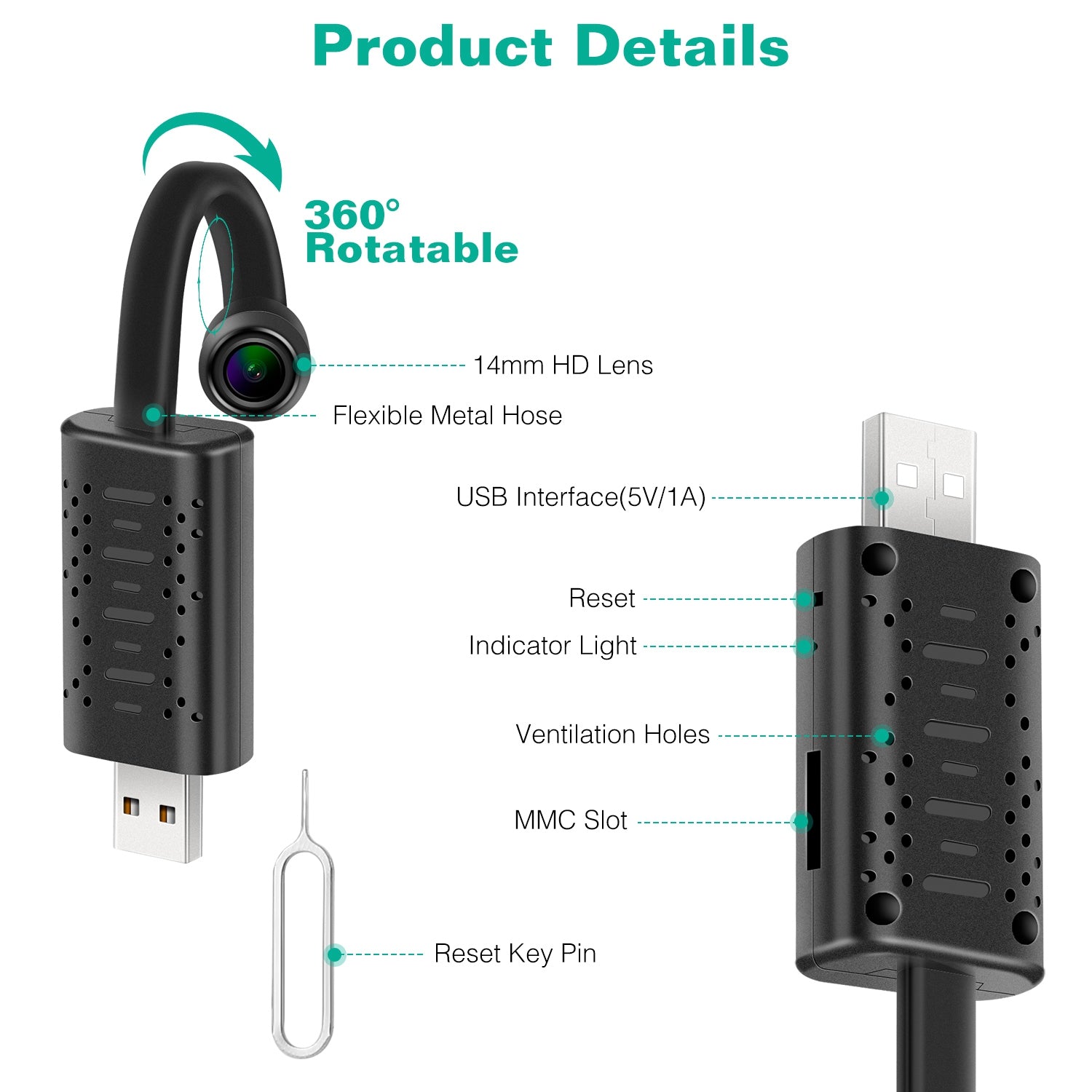 1080P HD Mini USB IP Camera Motion Detection Discount How Much