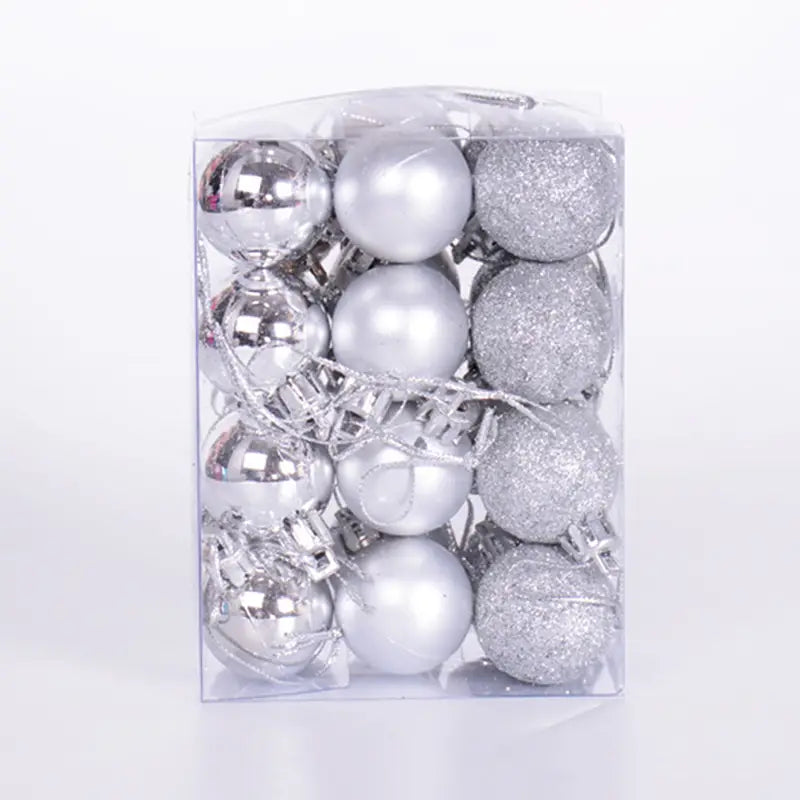 24-Pieces: Sparkling Christmas Balls Buy Cheap Free Shipping