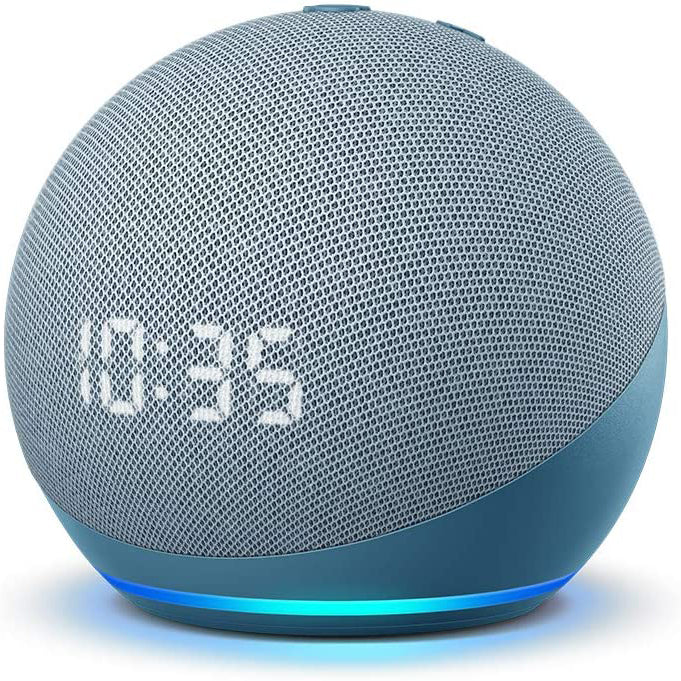 Amazon Echo Dot 4th Gen Smart speaker with clock and Alexa Clearance 100% Guaranteed