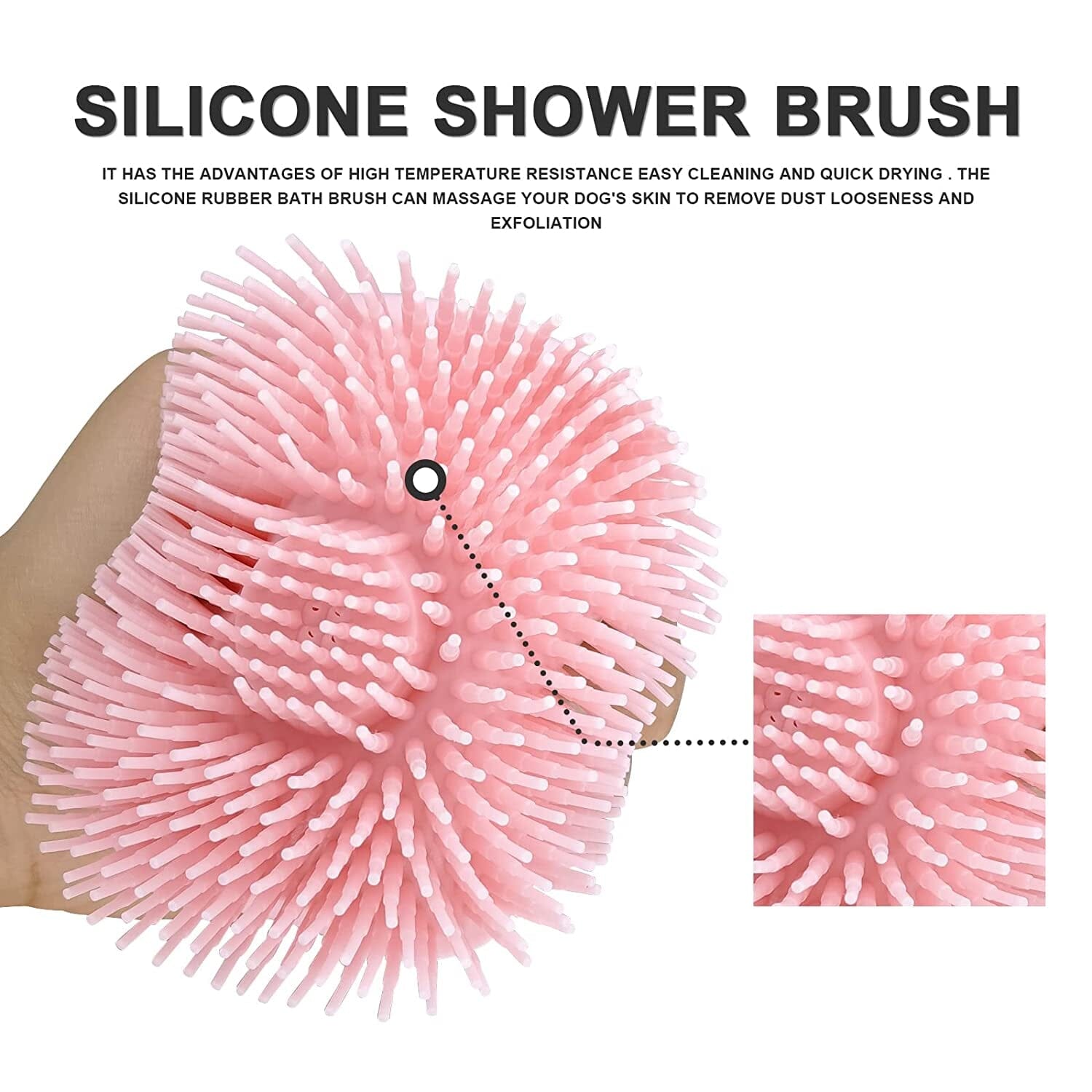 Pet Bath Brush Dog Scrubber Outlet Looking For