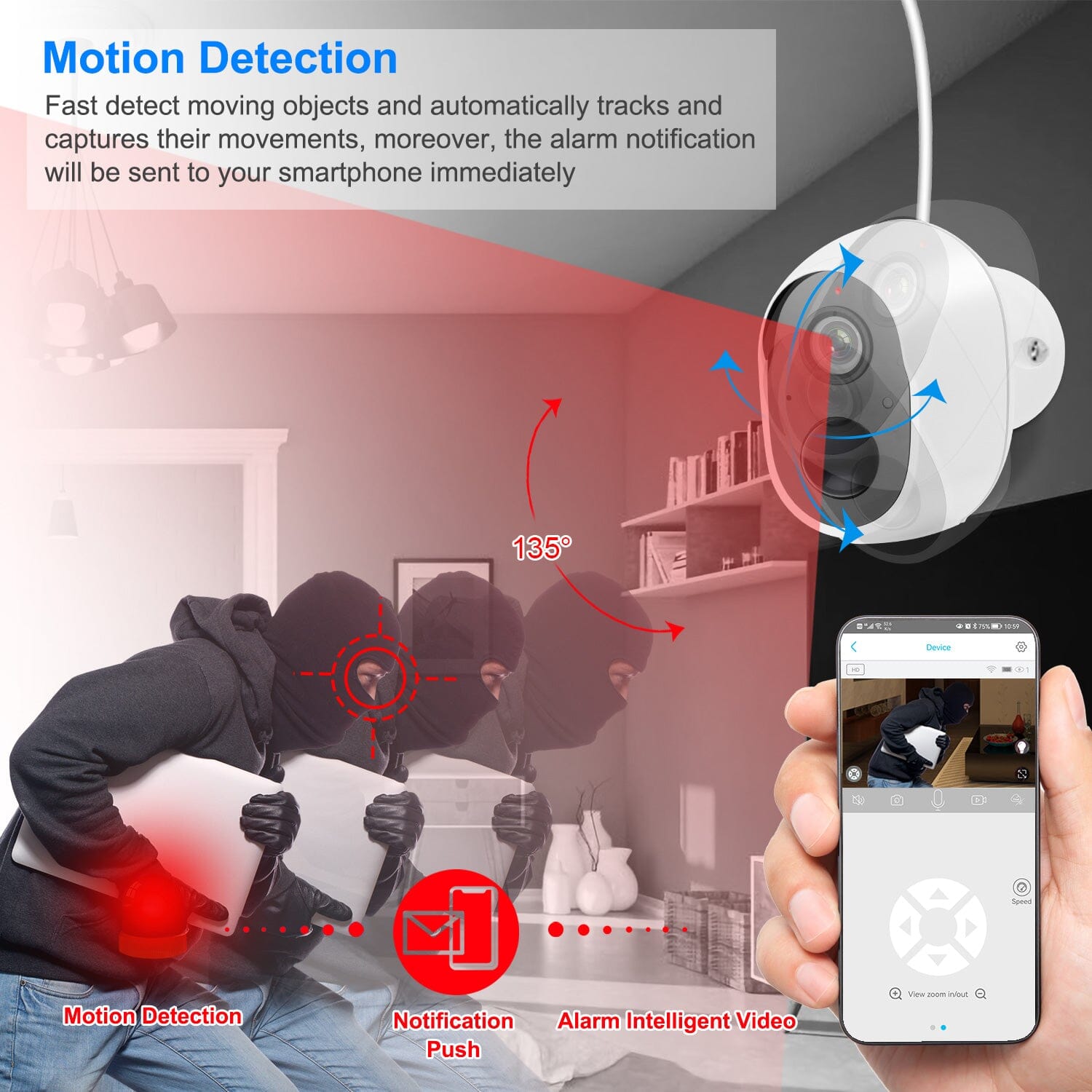 1080P WiFi IP Camera PIR Motion Detection Camcorder Cheap Pick A Best