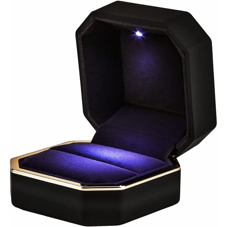 Luxury Ring Box with LED Light Cheap Sale Wholesale Pice