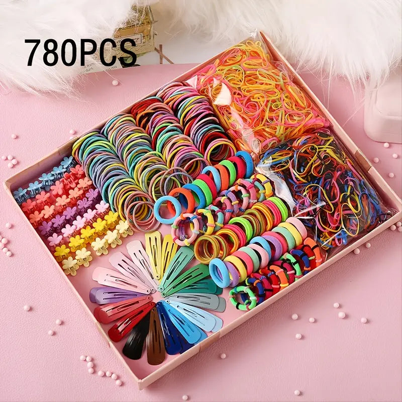 780-Pieces: Hair Accessories for Girls Order