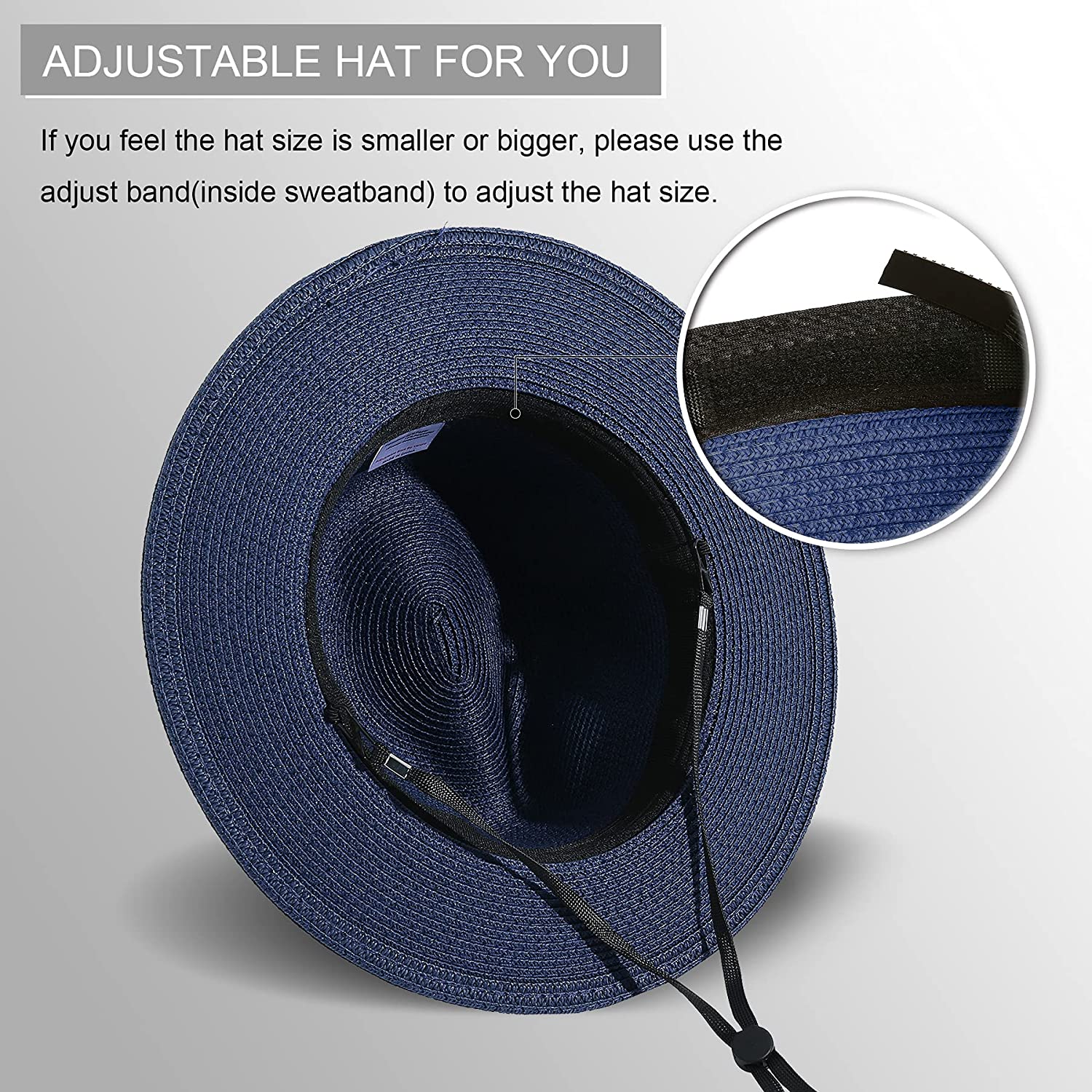 Women Wide Brim Straw Panama Roll up Hat With Mastercard Cheap Pice