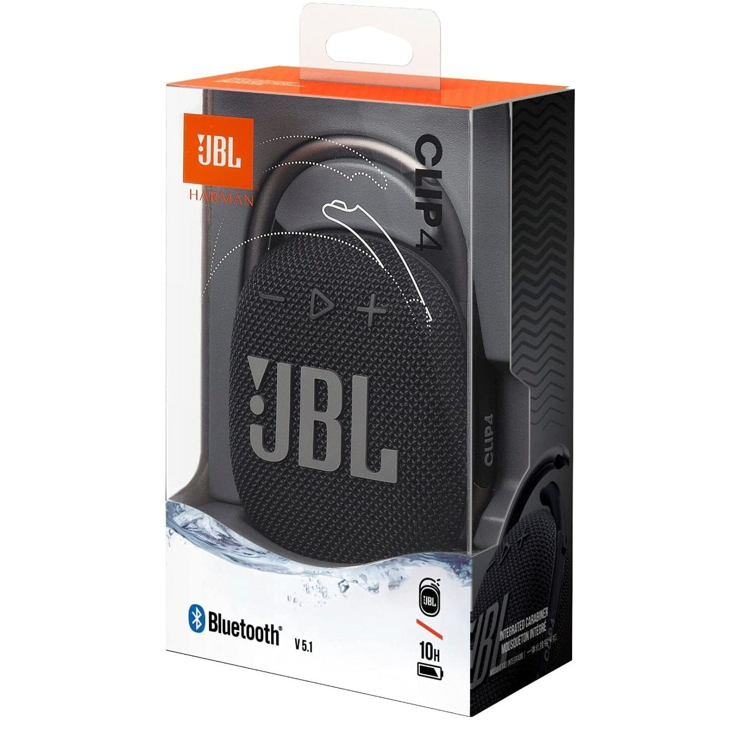 JBL Clip 4 - Portable Mini Bluetooth Waterproof Speaker Reliable For Sale