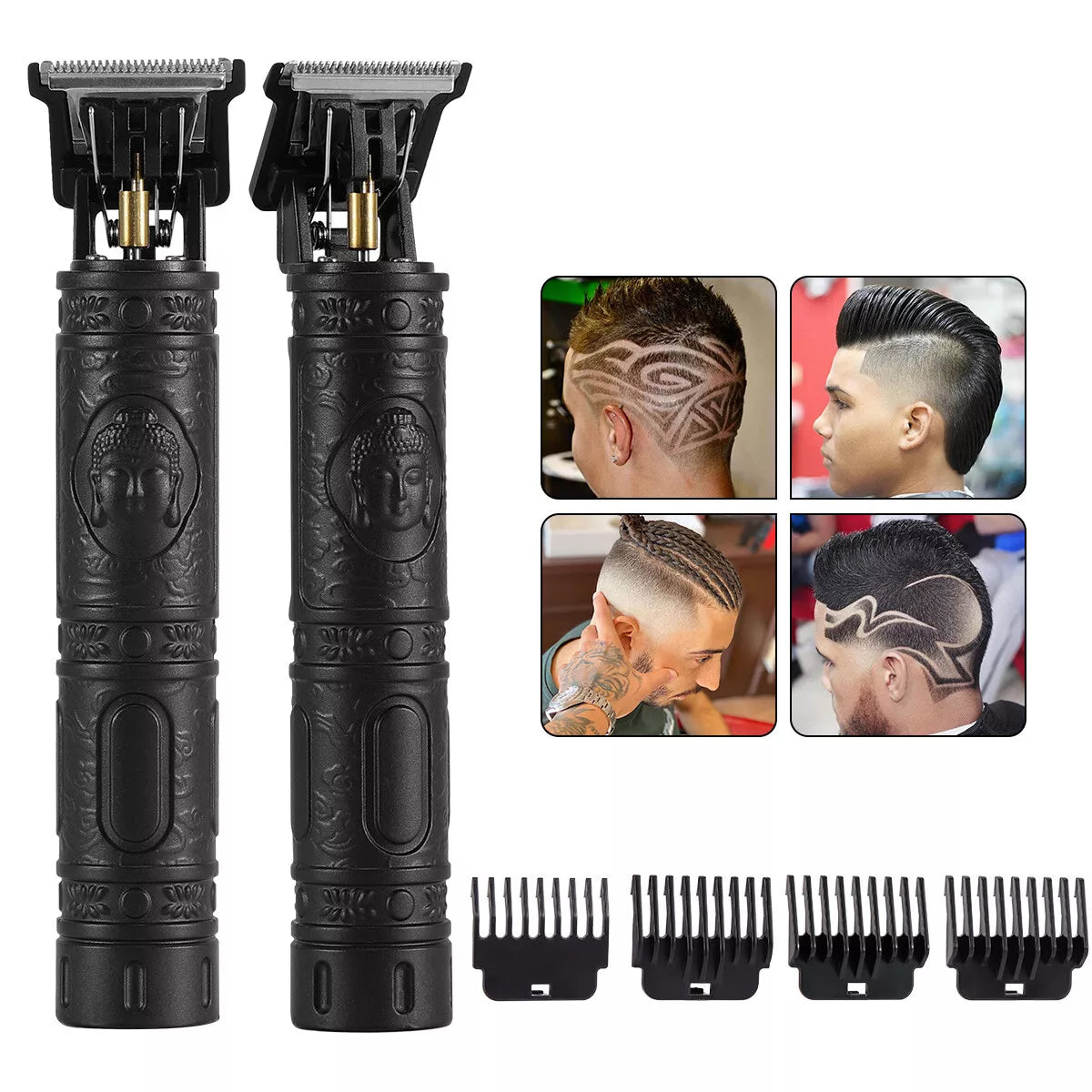 Pro Zero Gapped Cordless T-Outliner Hair Clipper Electric Trimmer Kit Wireless Free Shipping Shop