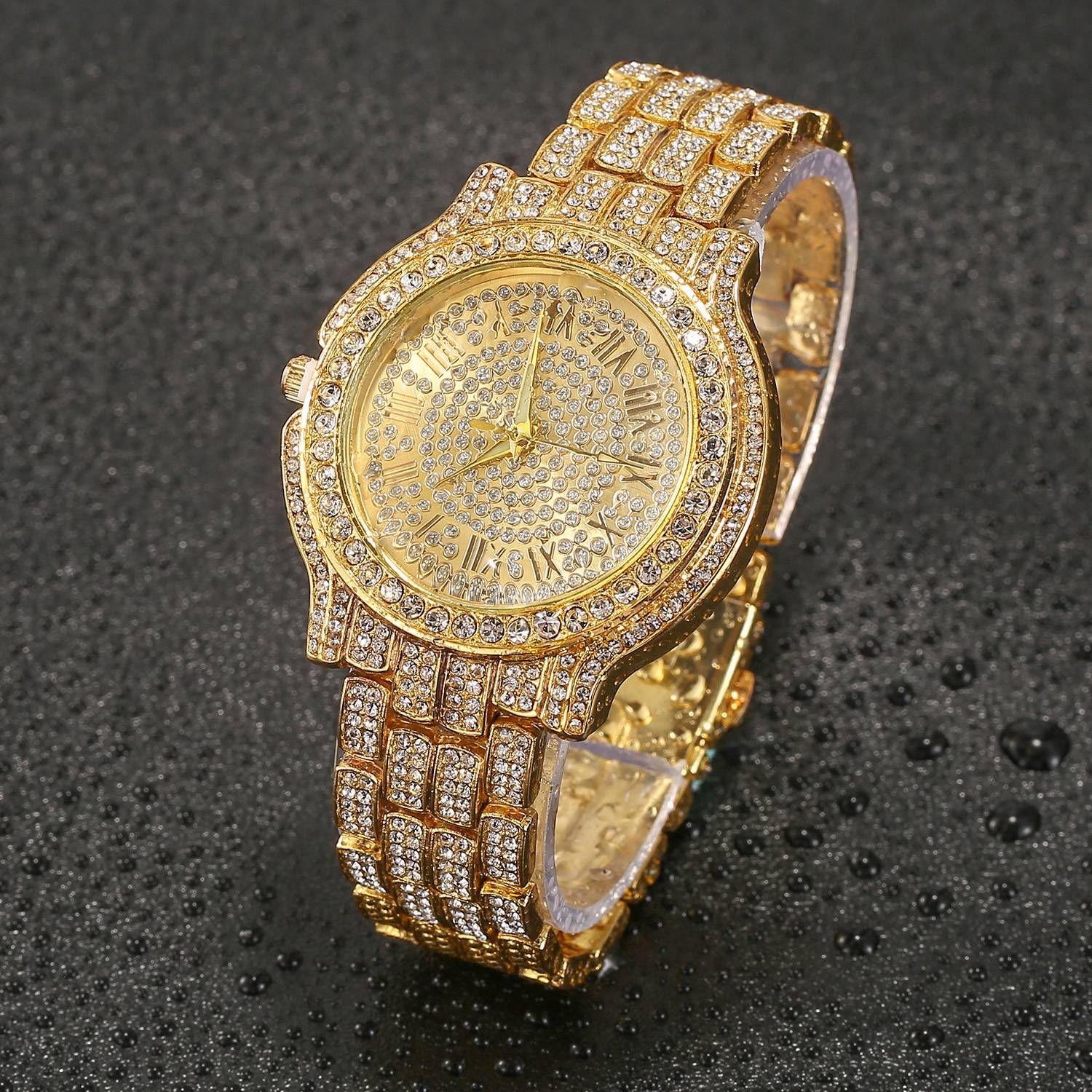 Luxury Crystal Rhinestone Quartz Watch Outlet 2025 New