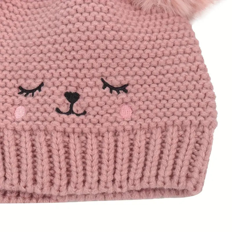 Knitted Beanie Hat, Cute Cold-proof Winter Hat For 6-24 Months Baby Girls Cheap Sale Huge Surprise