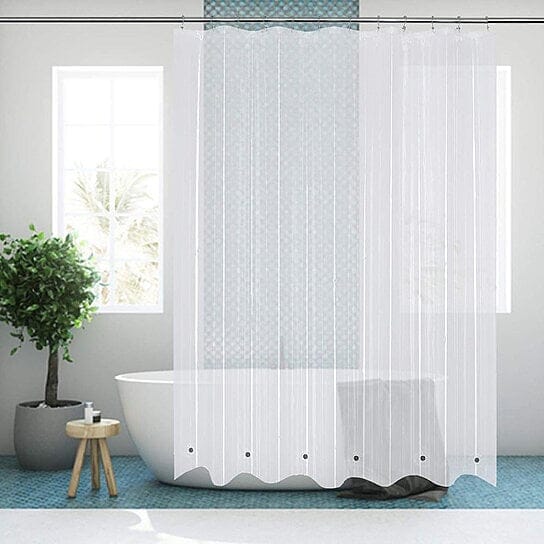 2-Pack: Magnetic Mildew Resistant Solid Vinyl Shower Curtain Liners Buy Cheap Very Cheap