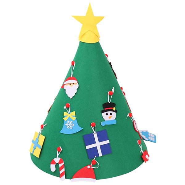 DIY 3D Felt Christmas Tree Upgraded Toddler Christmas Tree Outlet Amazon