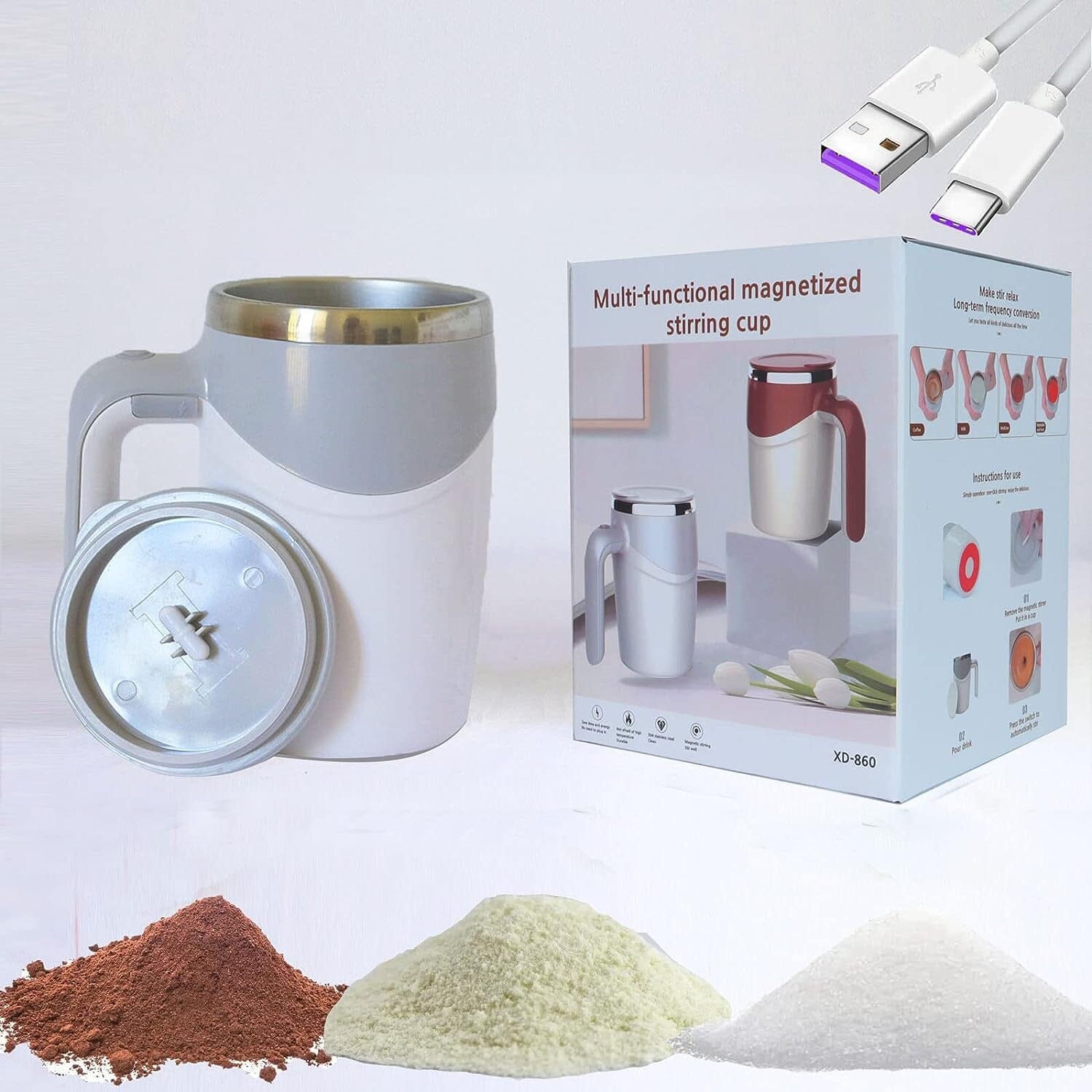 Smart Electric Self-Mixing Mug 2025 Newest Online