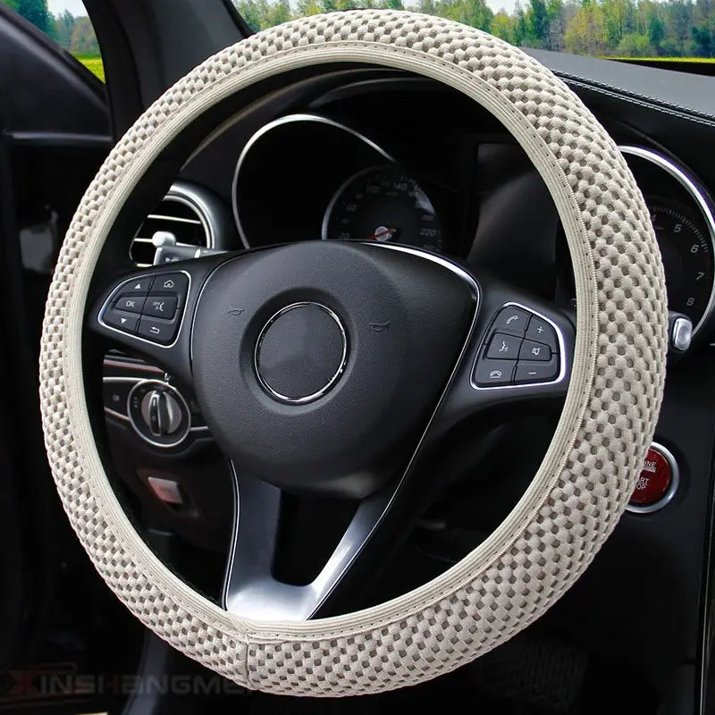 Carbon Fiber Sports Steering Wheel Cover Cheap Sale Manchester Great Sale