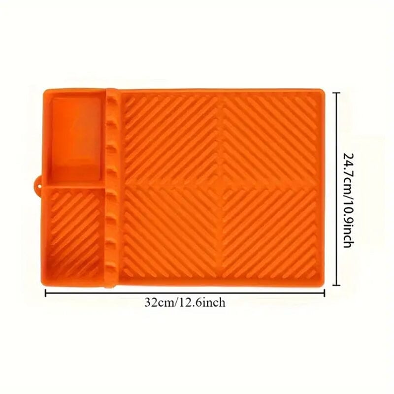 Silicone Grill Mat with Side Shelf Outlet Fashion Style