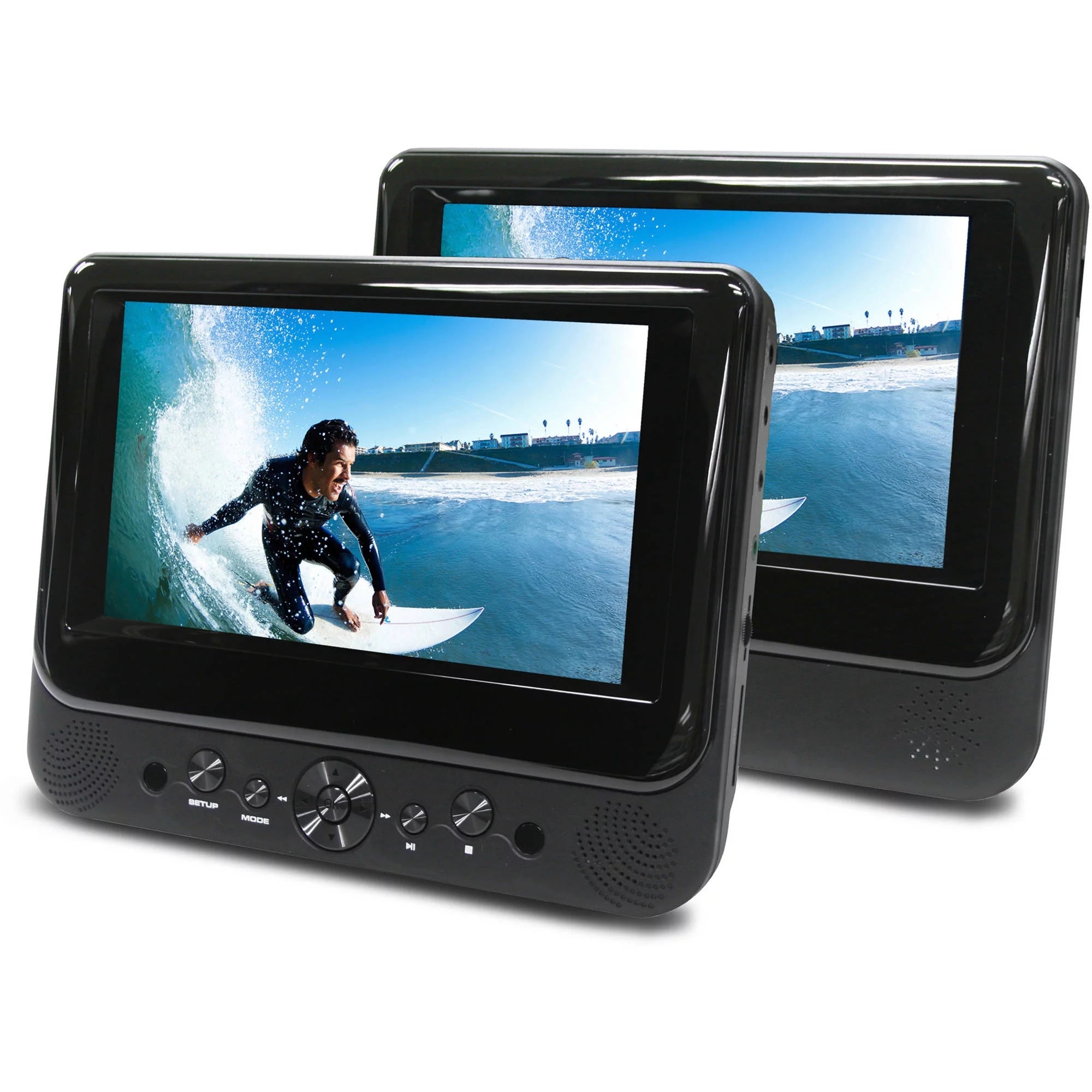 Ematic 7 Dual Screen Portable DVD Player Cheap Best Wholesale