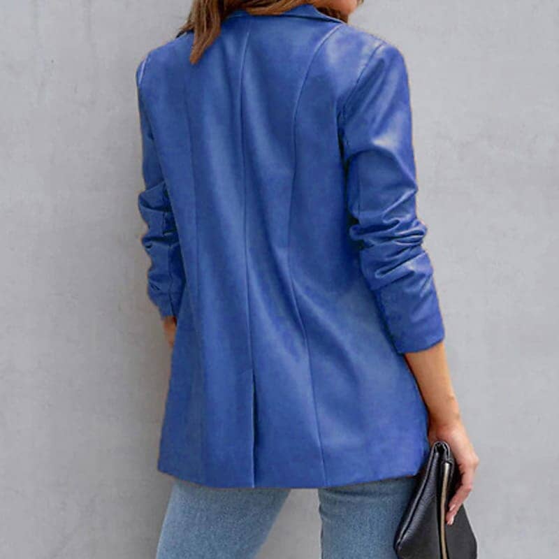 Women's Blazer Warm Breathable Outdoor Office Street Pocket Single Breasted Turndown Outlet 2025 New