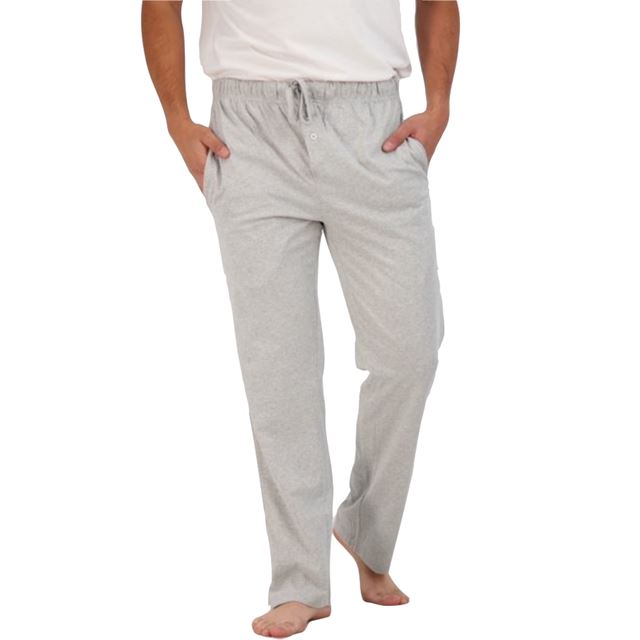 3-Pack: Men's Cotton Lounge Pajama Pants with Pockets Low Pice