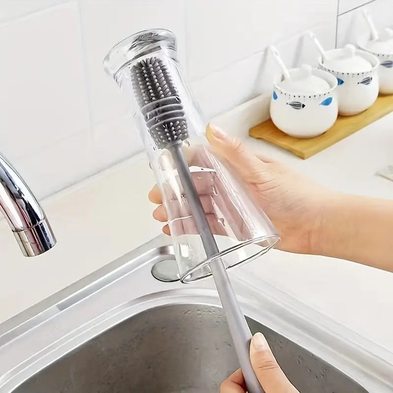 Silicone Cup Long Handle Household Brush Outlet New Styles