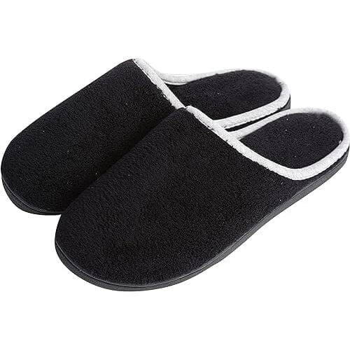 Roxoni Women's Clog Slippers Microterry Memory Foam Comfy Footbed Cheap Real Eastbay