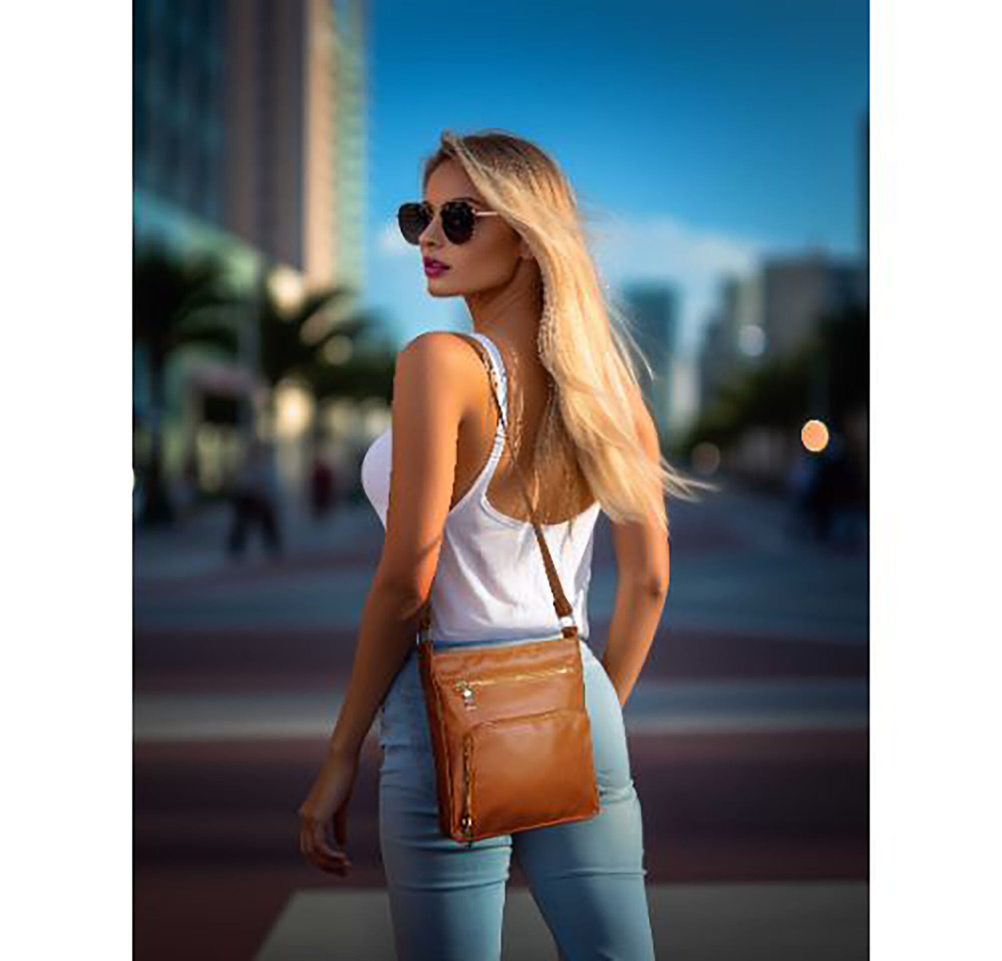 Real Leather Crossbody Bag for Women Clearance Pices