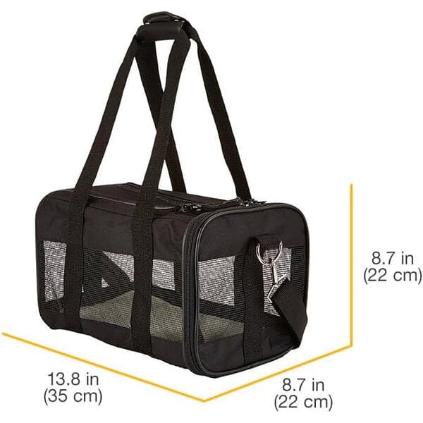 Soft-Sided Mesh Pet Travel Carrier Browse For Sale