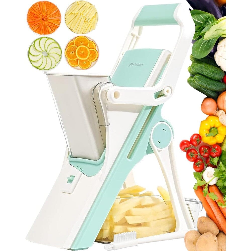 Enleber Upright Mandoline Slicer Safe Vegetable Chopper Cheap Fake