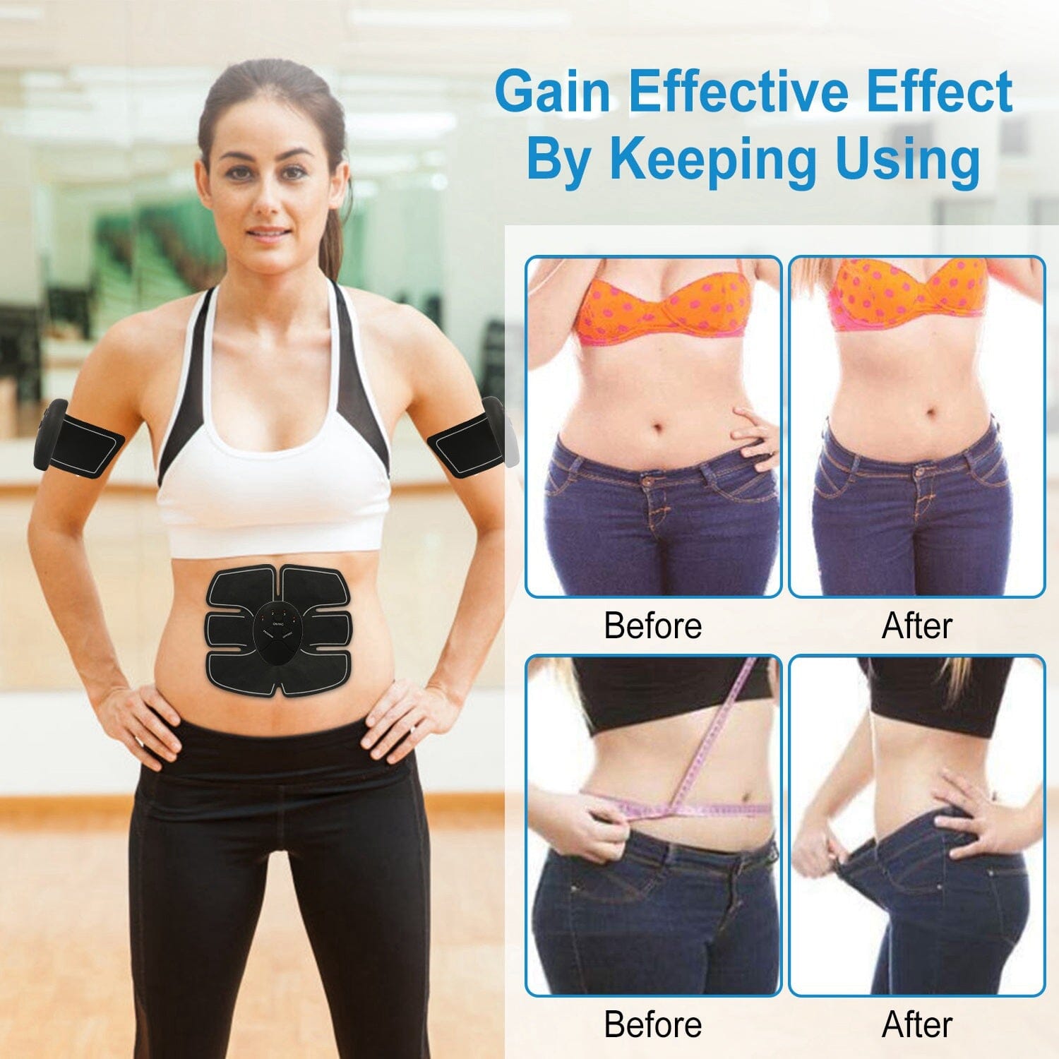 Smart Abs Stimulator Muscle Toning Belt Trainer Best Place