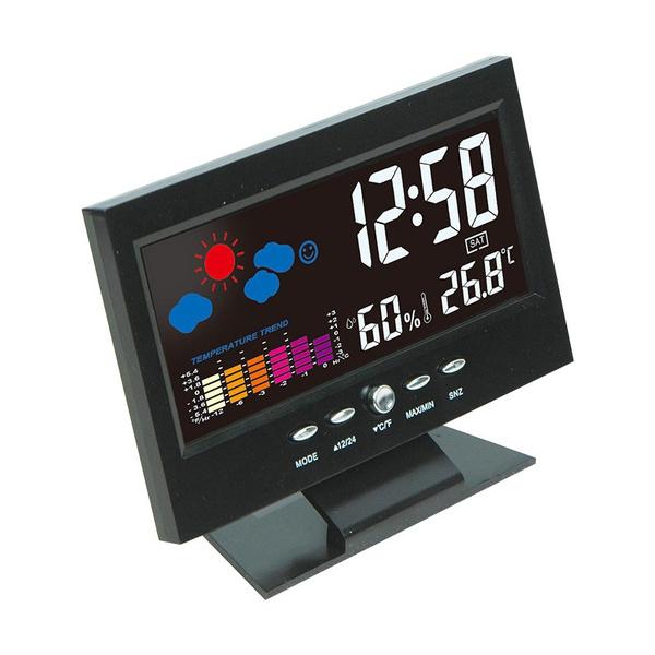 LCD Color Screen Digital Backlight Snooze Alarm Clock Clearance Store Sale Online