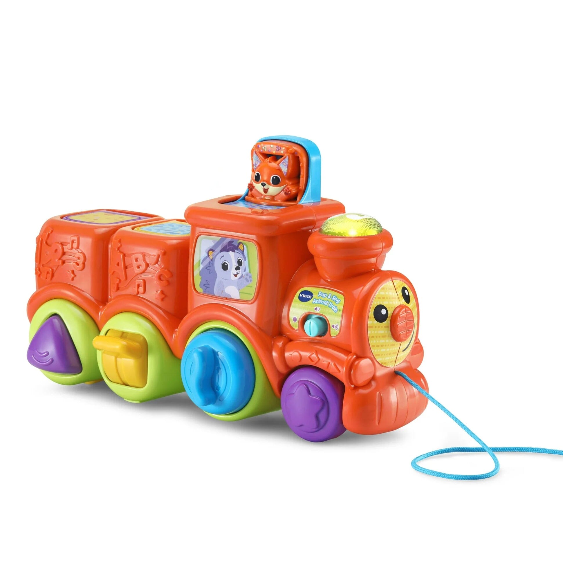 VTech Pop & Sing Animal Train Push & Pull Toys Baby and Toddler Toys Popular