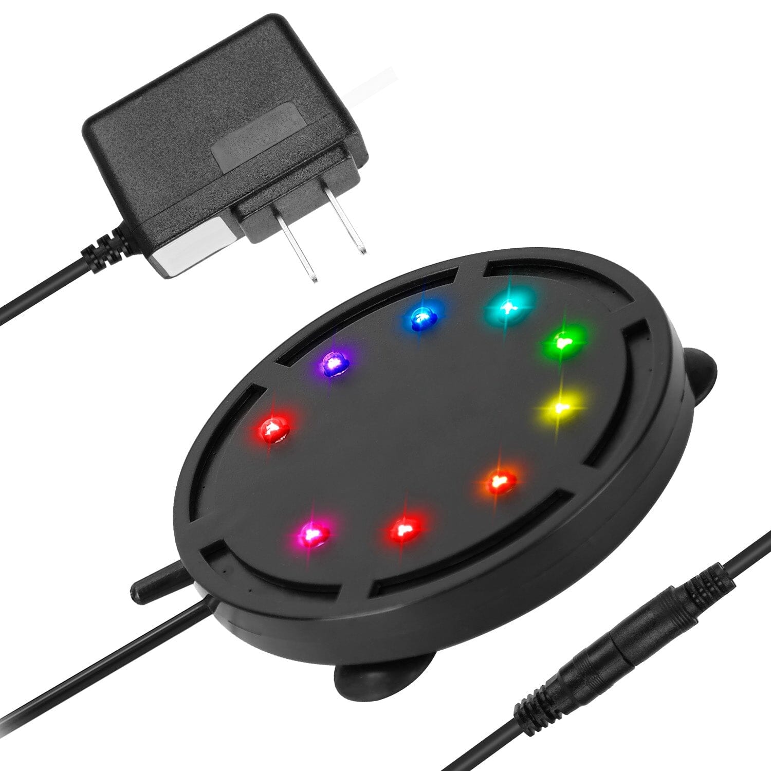 4in Multi-Colored LED Aquarium Air Bubble Lamp Footlocker Pictures