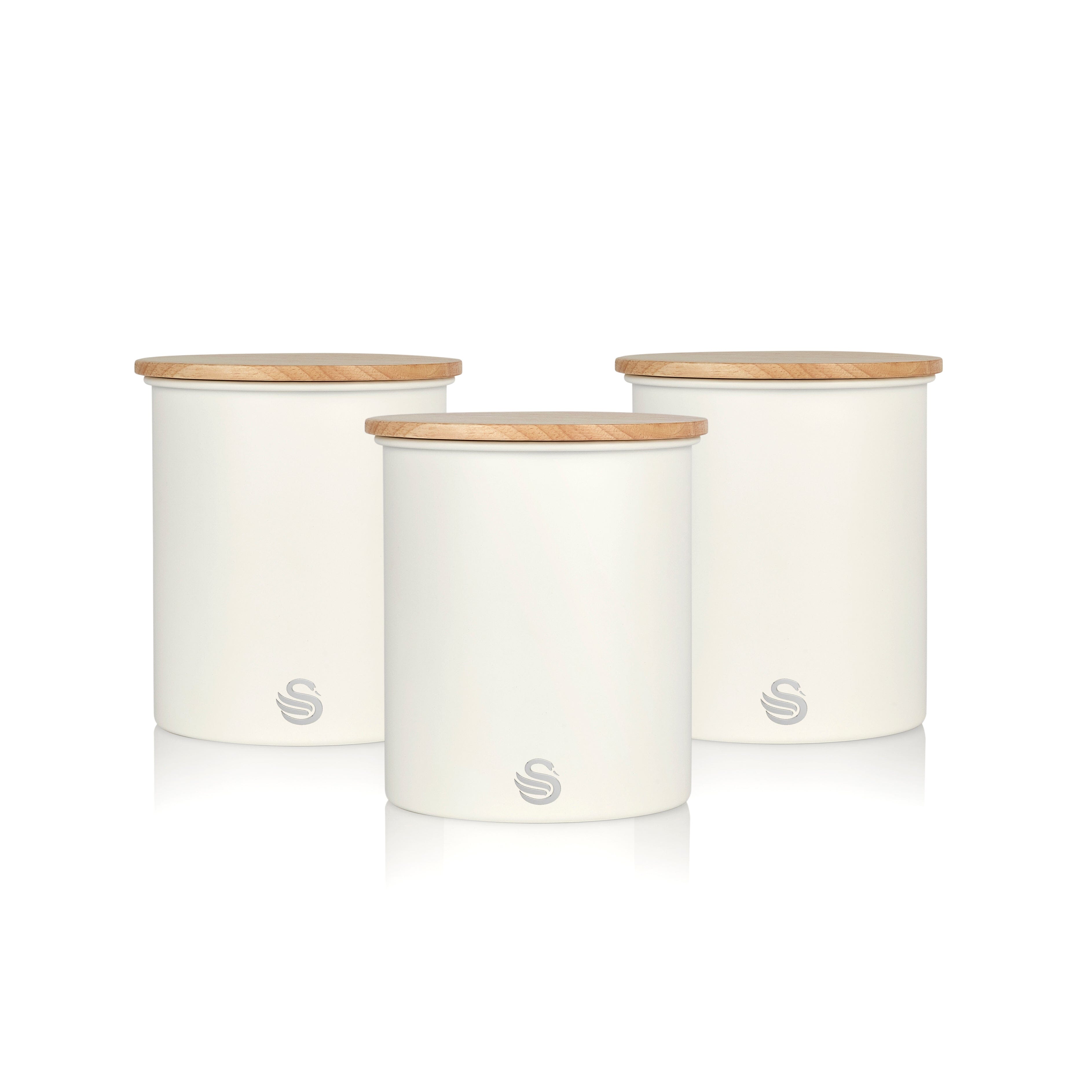 3-Piece Set: Swan Nordic Canisters Outlet Recommend