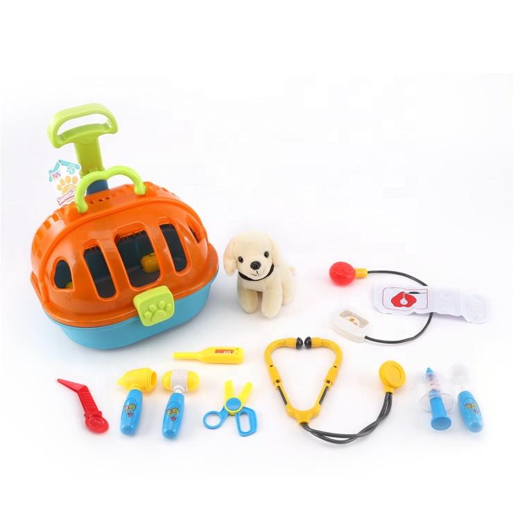 Interactive Vet Clinic and Cage Pretend Play for Kids Discount 2025 Unisex