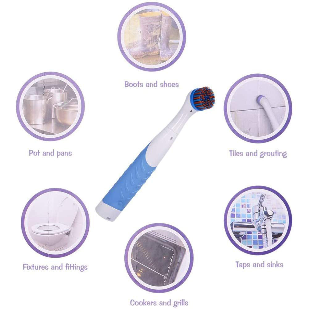 Electric Cleaning Brush with Household All Purpose 4 Brush Heads Sale With Paypal