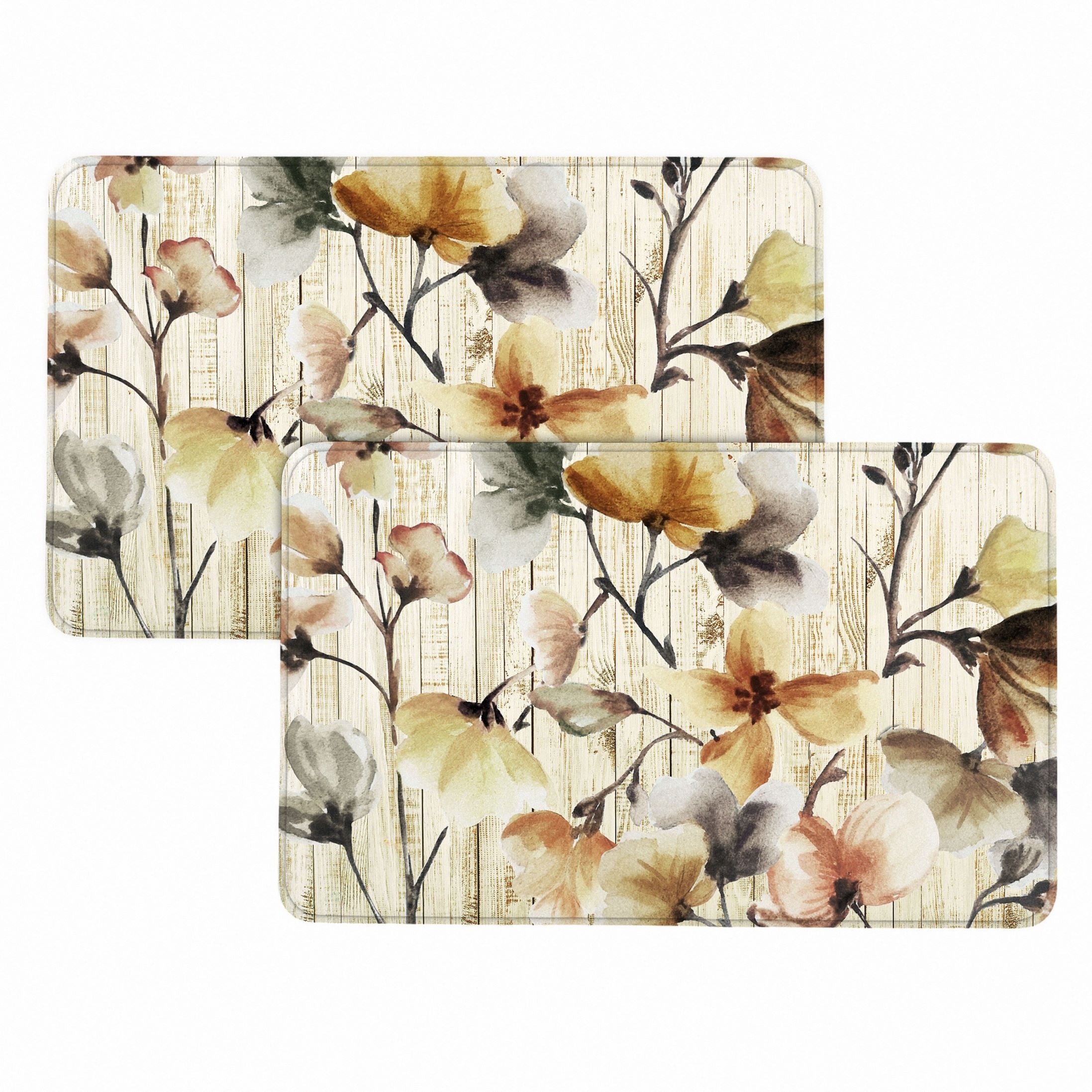 Bibb Home 1-2 Pack Anti Fatigue Cushioned Kitchen Mats Free Shipping Classic