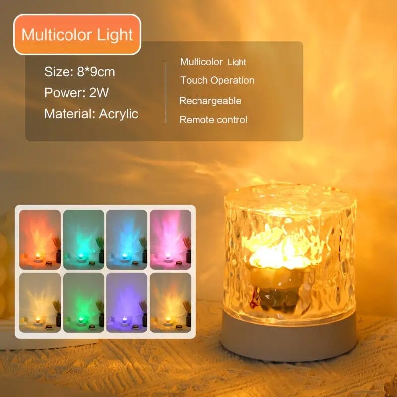 LED Water Ripple Ambient Night Light Sale Best Seller