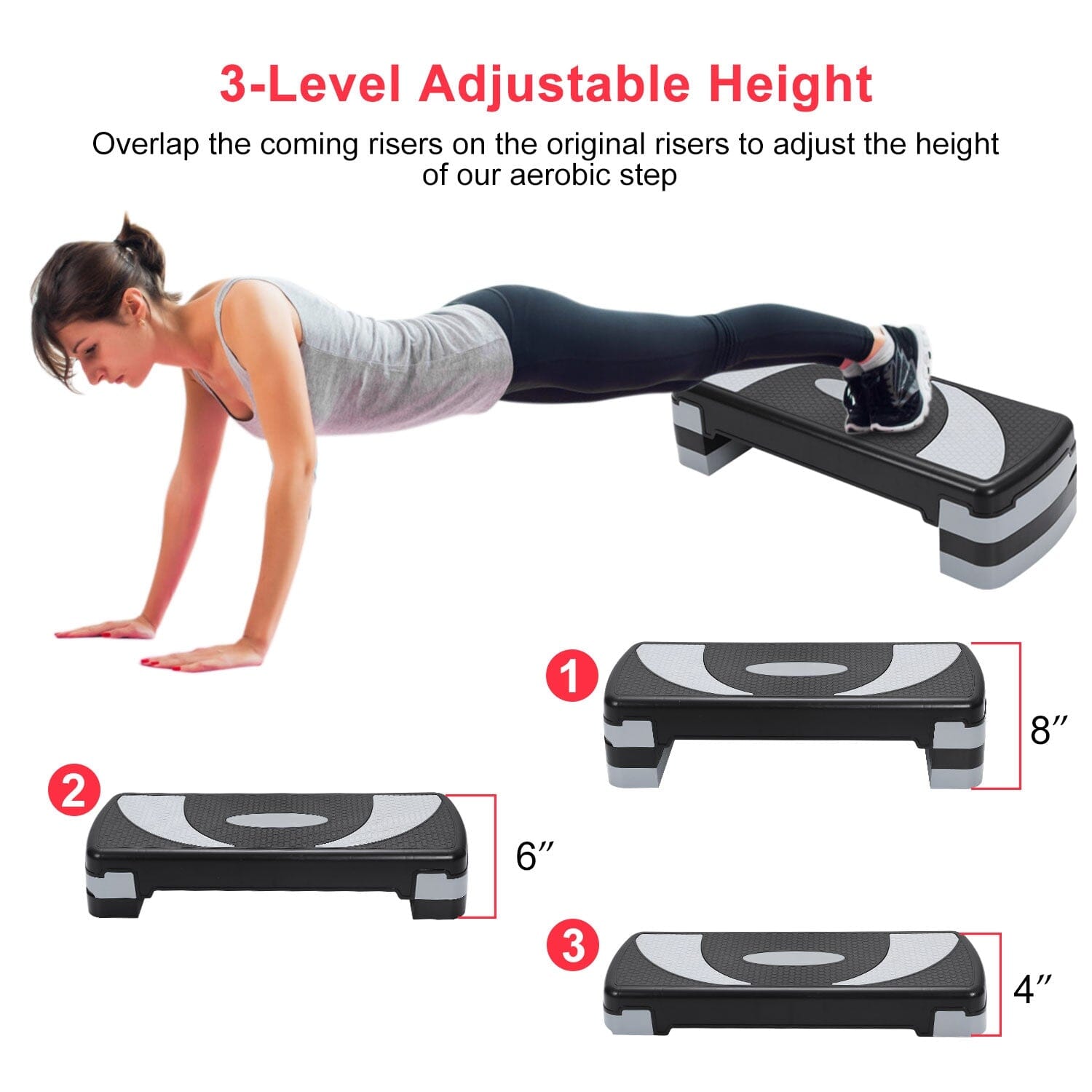 32-Inch Fitness Aerobic Stepper Fashionable Cheap Online