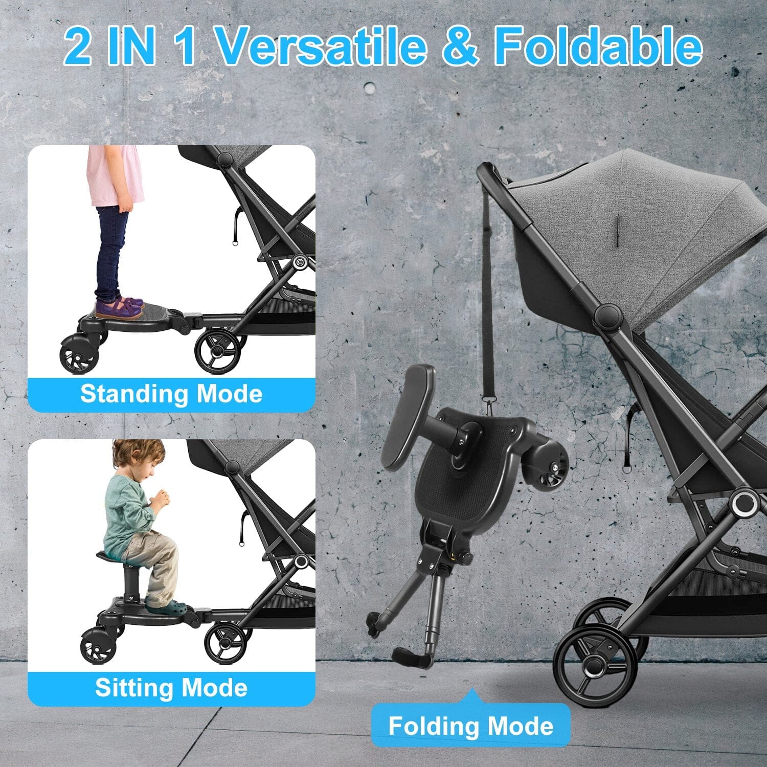 2-in-1 Universal Stroller Board Newest Cheap Online