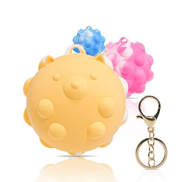 3D Pop Ball Fidget Toy Keychain Stress Reliever For Children and Adults Cheap 100% Authentic