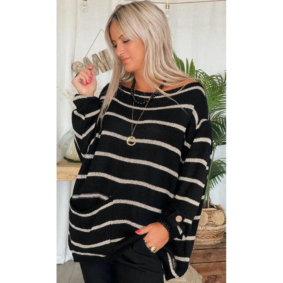 Women's Pullover Jumper Cable Knit Tunic Knitted Print Crew Neck Free Shipping Looking For