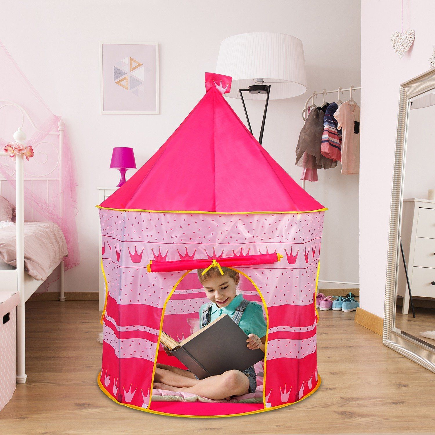 Kids Foldable Pop Up Play Tent Marketable Sale Online