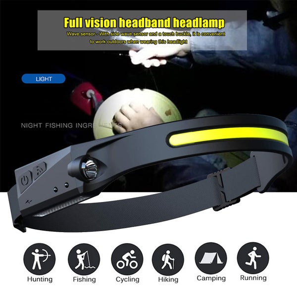 Super Bright LED Headlamp Flashlight Rechargeable Sale Clearance