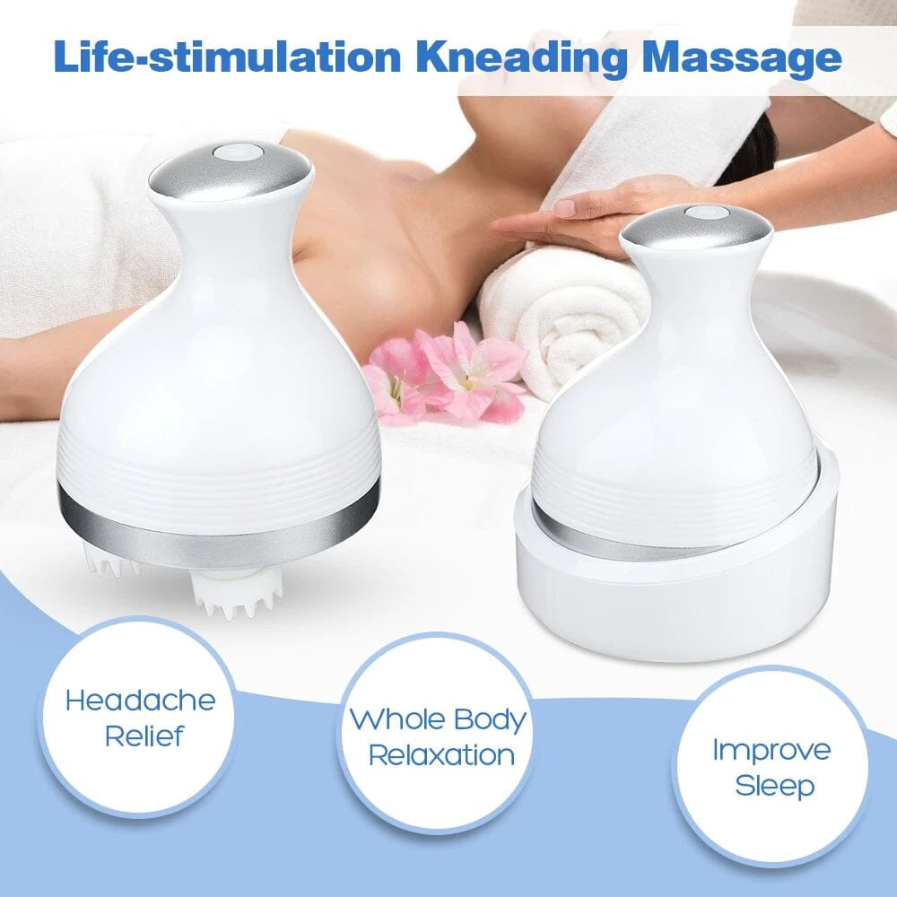 Deep Tissue Waterproof Scalp and Body Massager Great Deals Cheap Pice